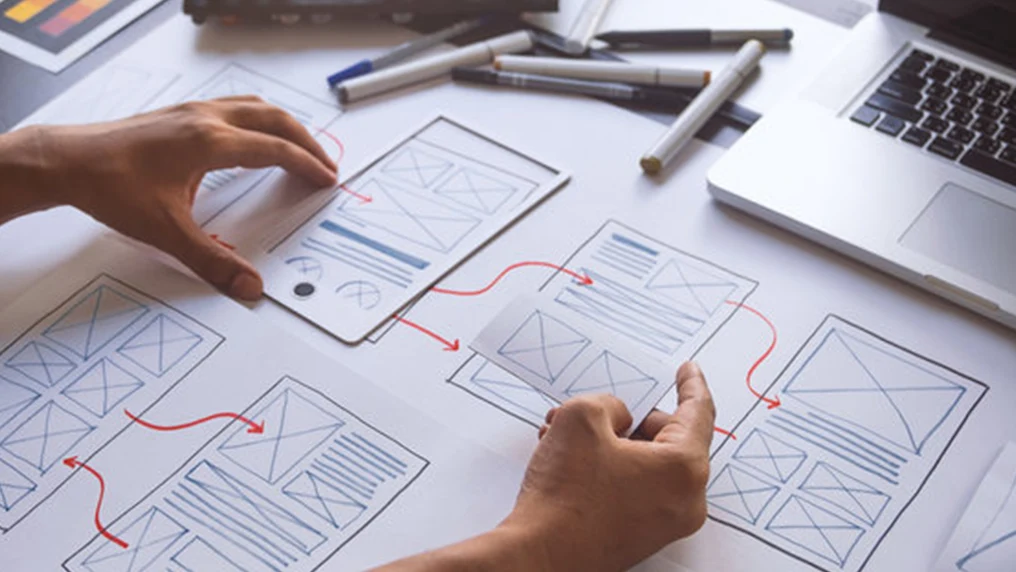 Phase 2: Design and Prototyping - Creating wireframes, high-fidelity mockups, clickable prototypes, and conducting user testing for MVP design.